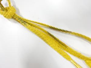 未使用品　正絹　夏手組帯締め